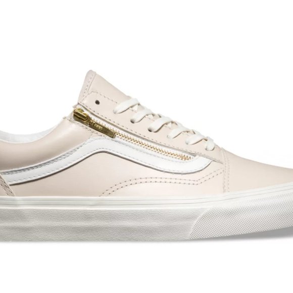 pink vans with zipper